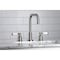 Kingston Brass FSC8938DPL Paris Widespread Bathroom Faucet W/ Brass Pop-Up, Nickel FSC8938DPL - alternate 4